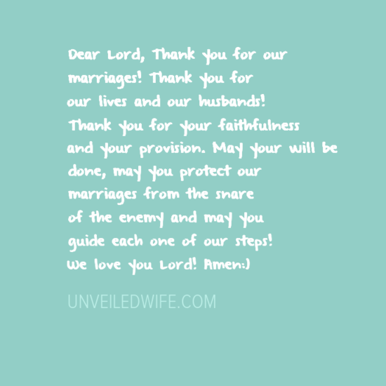 Prayer: Protect Marriages