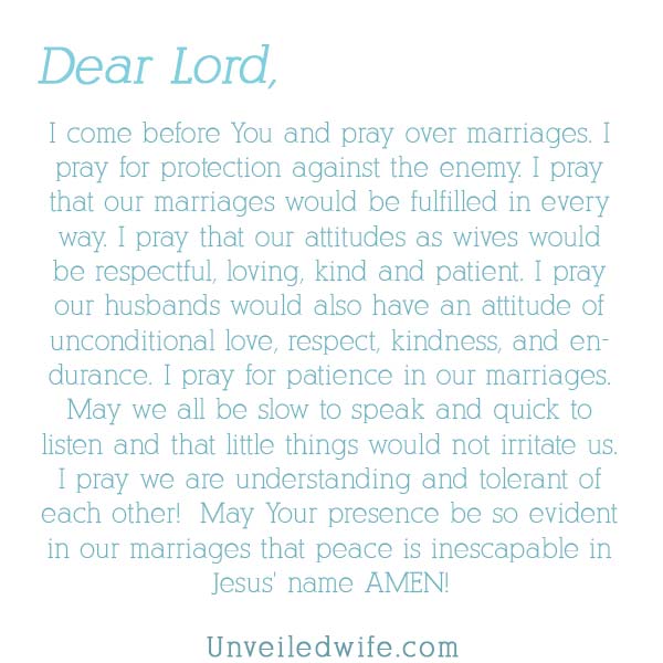 Prayer: Patience In Marriage
