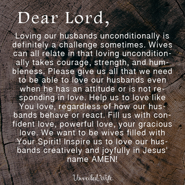 Prayer: Loving Your Husband Despite His Attitude