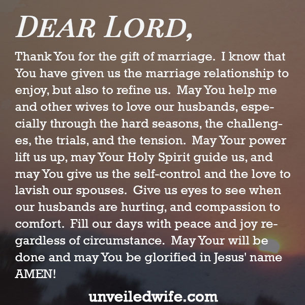 Prayer: Loving Your Spouse Through Hard Seasons