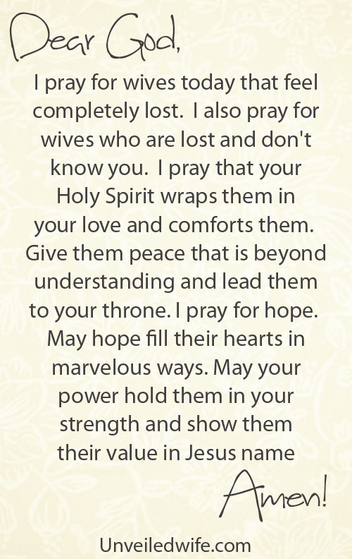 Prayer Of The Day – Hope For The Lost
