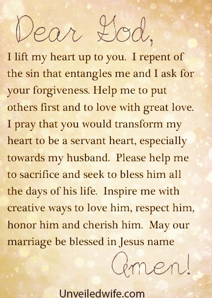 Prayer Of The Day – A Servant Heart