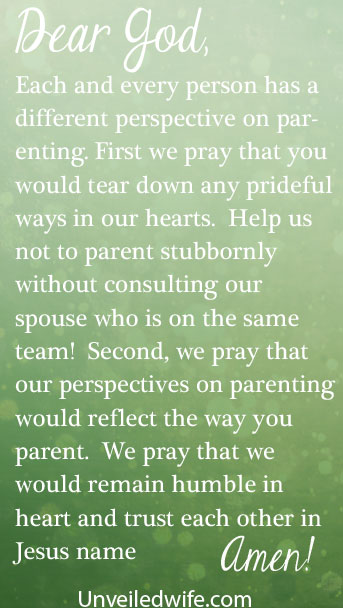 Prayer – Parenting Side By Side
