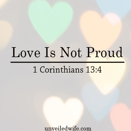 Love Is Not Proud – What Is Love? – Part 5