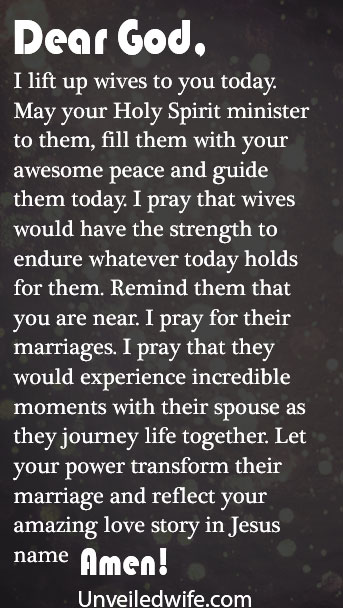 Prayer Of The Day – Investing Into Marriage