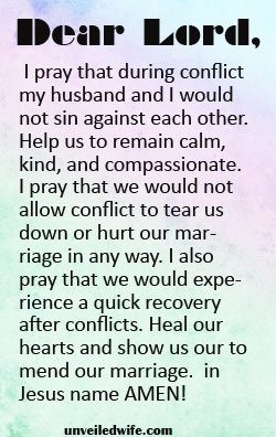 Prayer Of The Day – Healing After Conflict In Marriage
