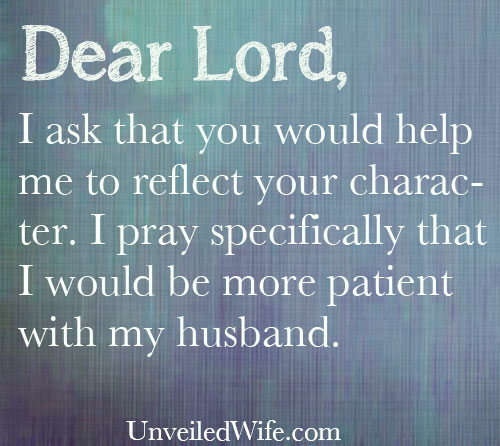 Prayer: Patience With Your Husband