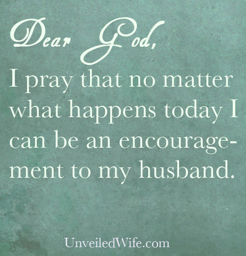 Prayer: Encouraging My Husband