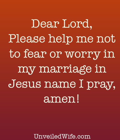 Prayer Of The Day – Remove My Fear Lord