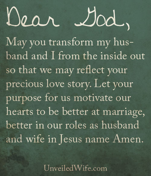 Prayer: Purpose For Marriage