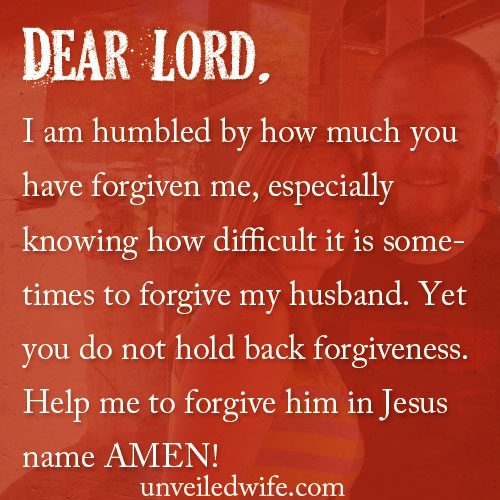 Prayer: Forgiving My Spouse