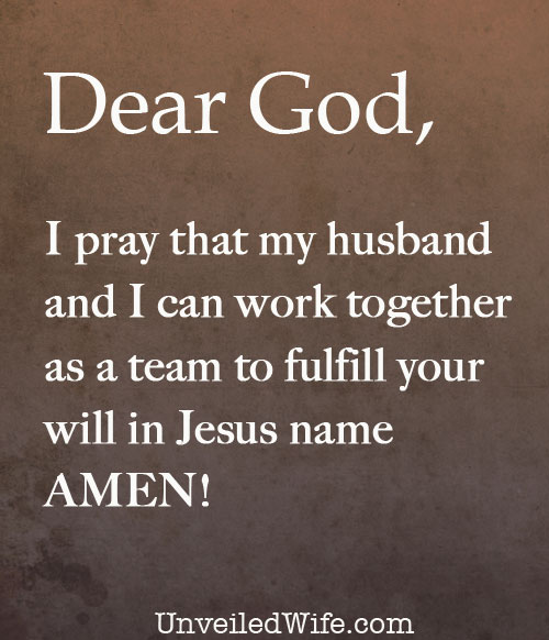 Prayer: Working Together
