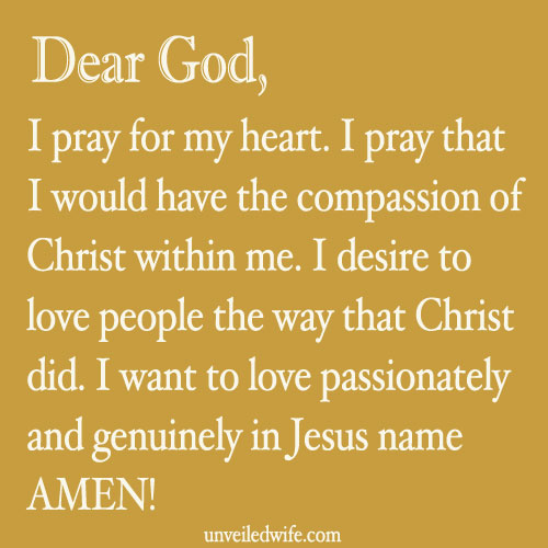 Prayer: The Compassion Of Christ