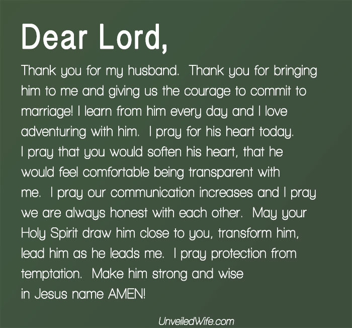 Prayer: My Husband’s Heart