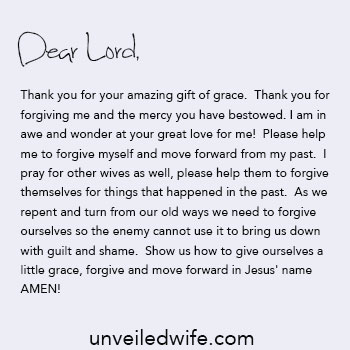 Prayer Of The Day – Forgive Yourself