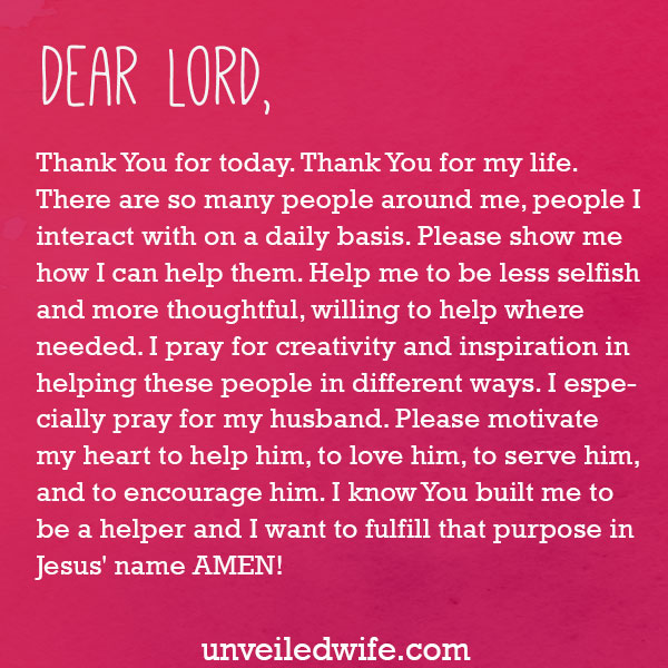 Prayer: How To Help Others
