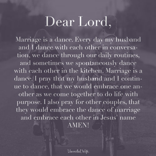 Prayer: Dancing In Marriage
