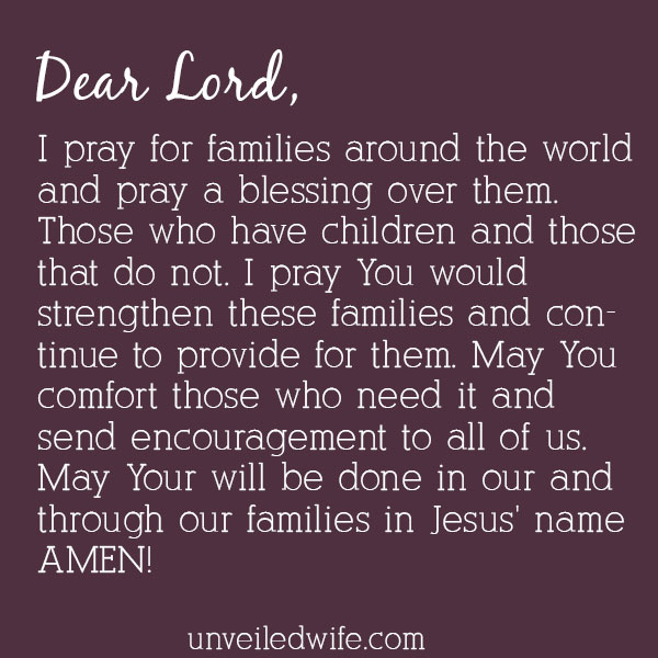Prayer: Families Around The World