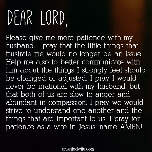 Prayer: Having More Patience