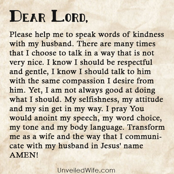 Prayer: Words Of Kindness