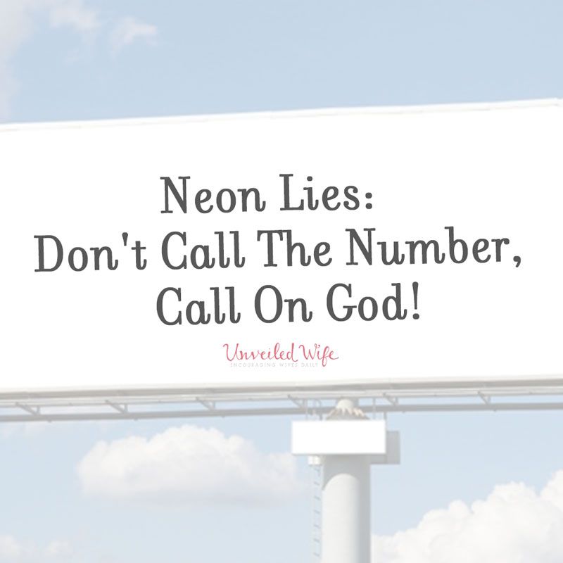 Neon Lies – Don’t Call The Number, Call On God!