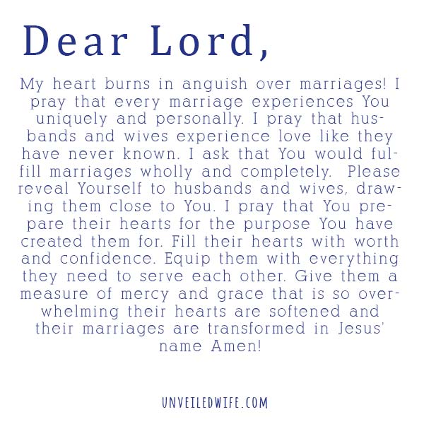 Prayer: Experiencing God In Your Marriage