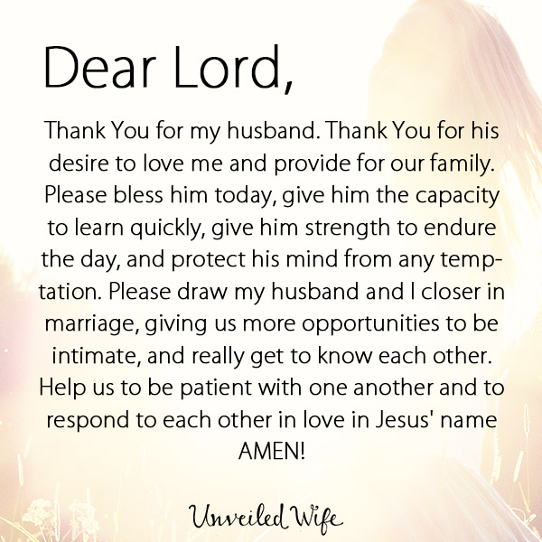 Prayer: Drawing Close In Marriage