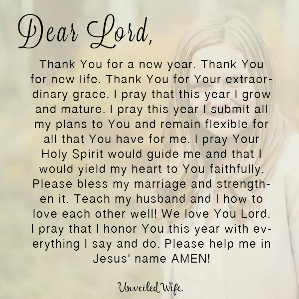 Prayer: Ringing In The New Year