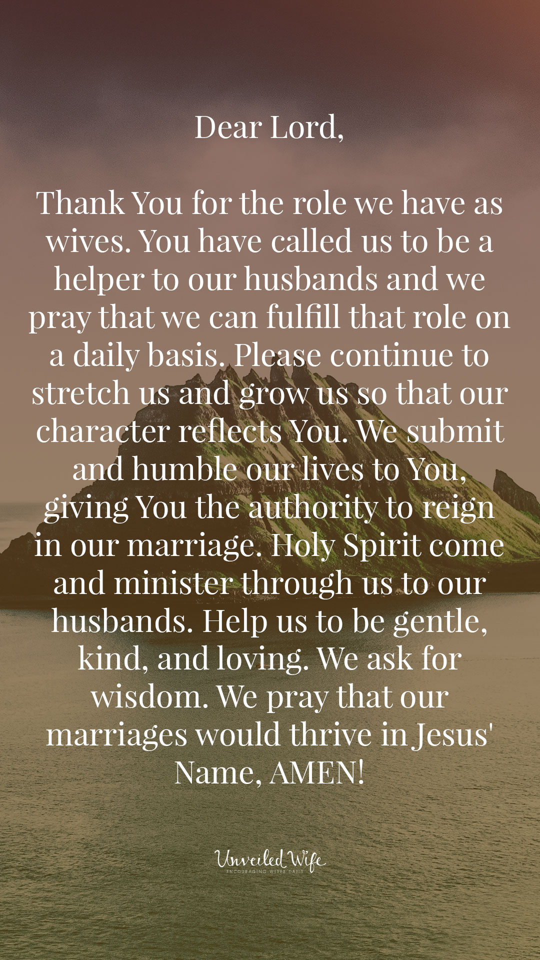 Prayer: Humble Wives