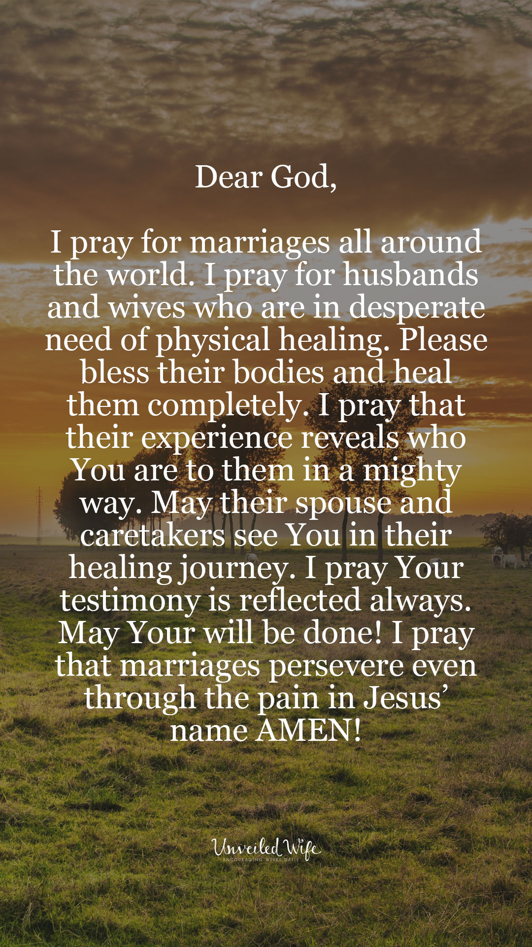 Prayer: Physical Healing