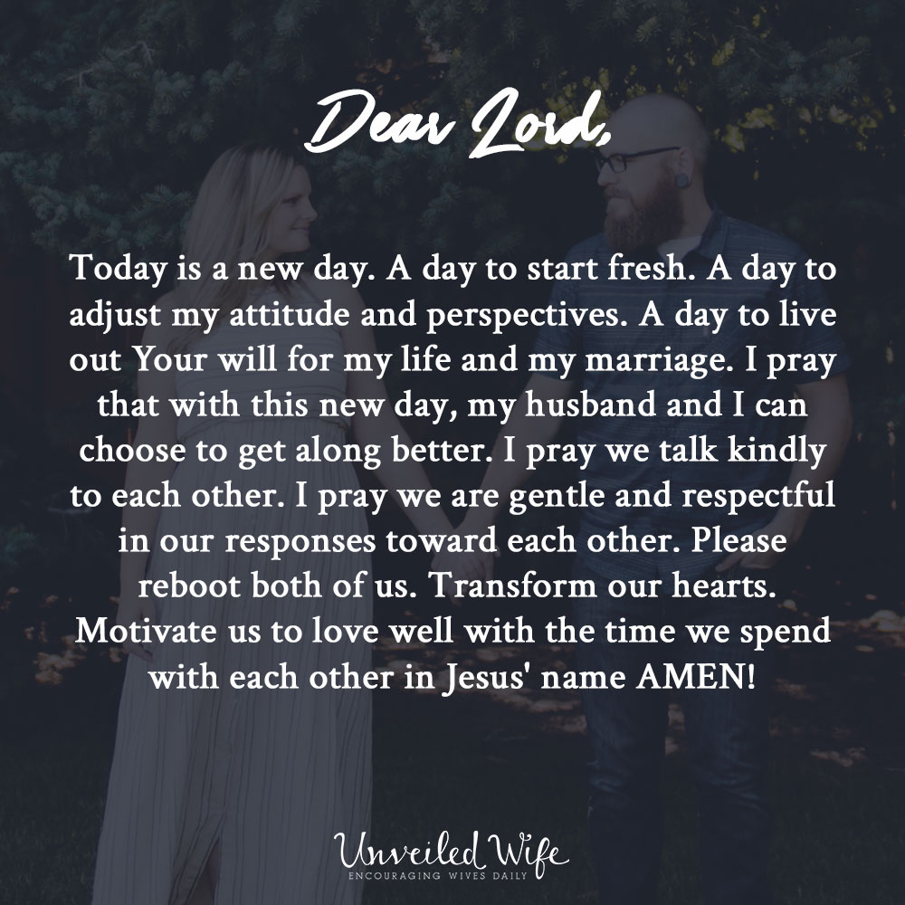 Prayer: A New Day