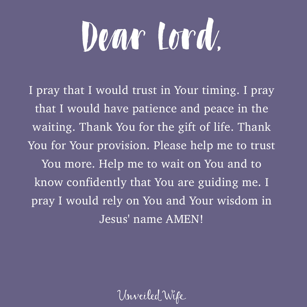 Prayer: Waiting On God