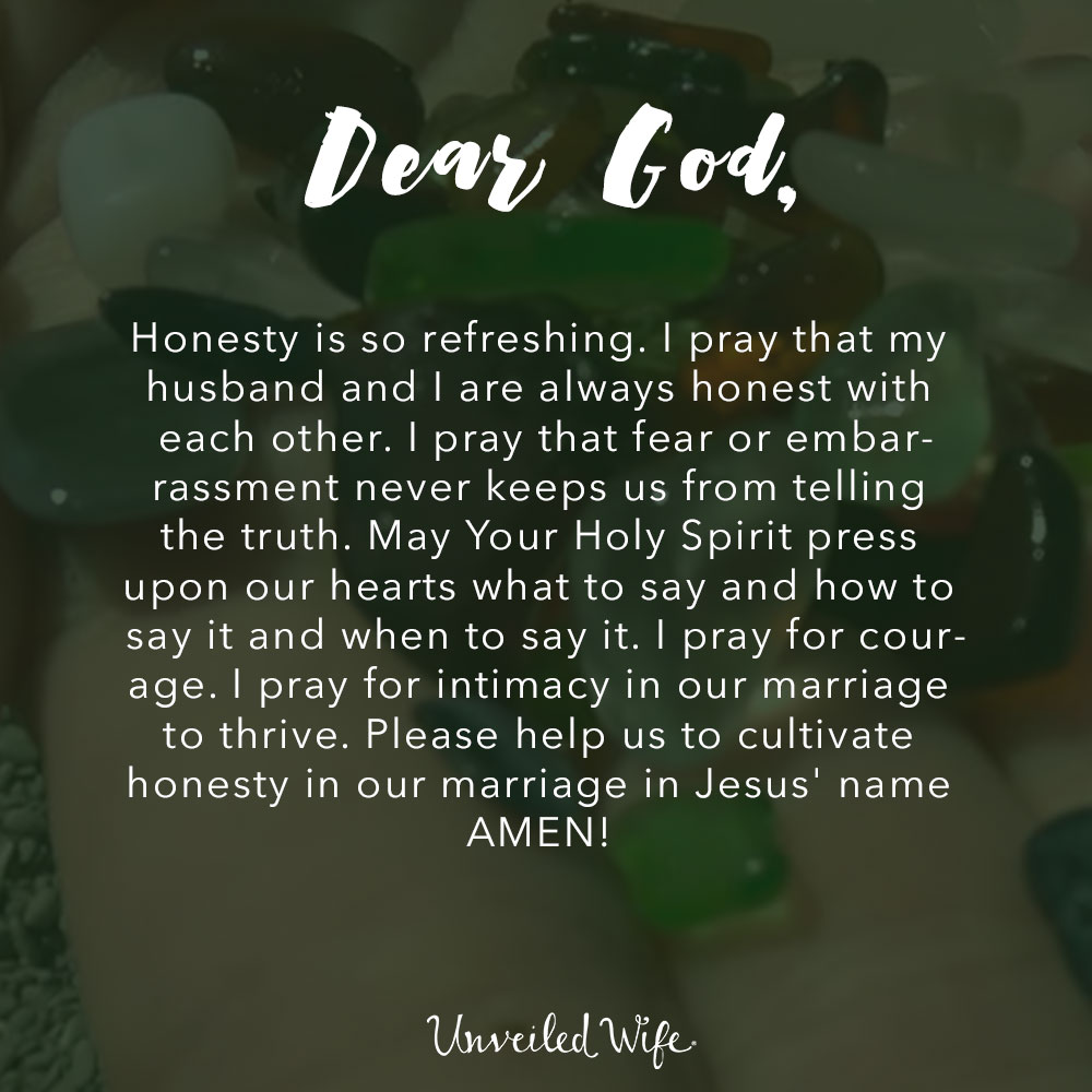 Prayer: Honesty