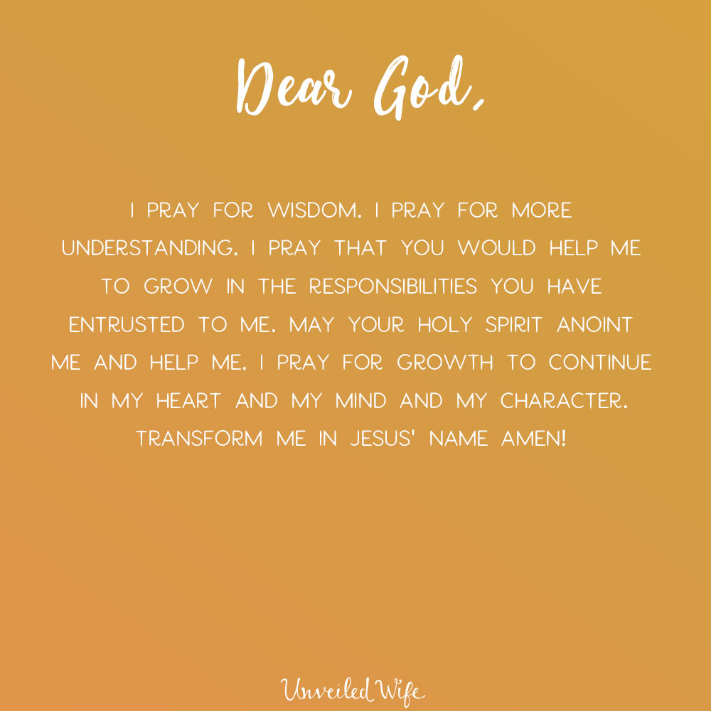 Prayer: Help Me Understand