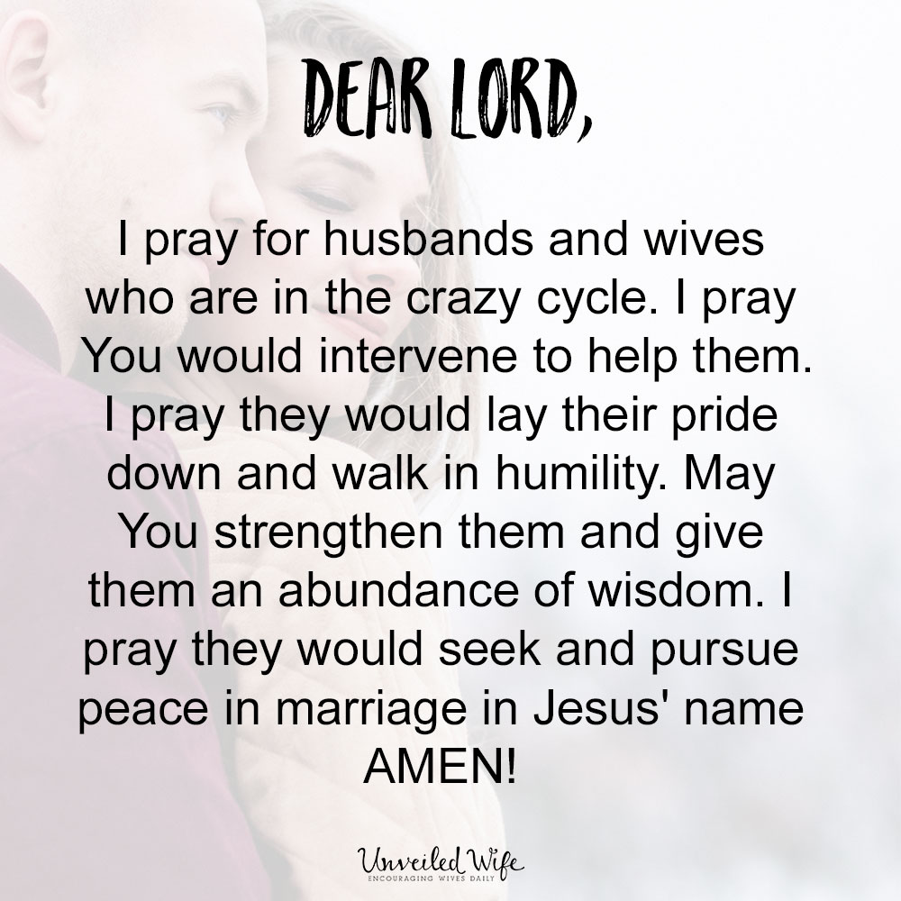 Prayer: Ending The Crazy Cycle