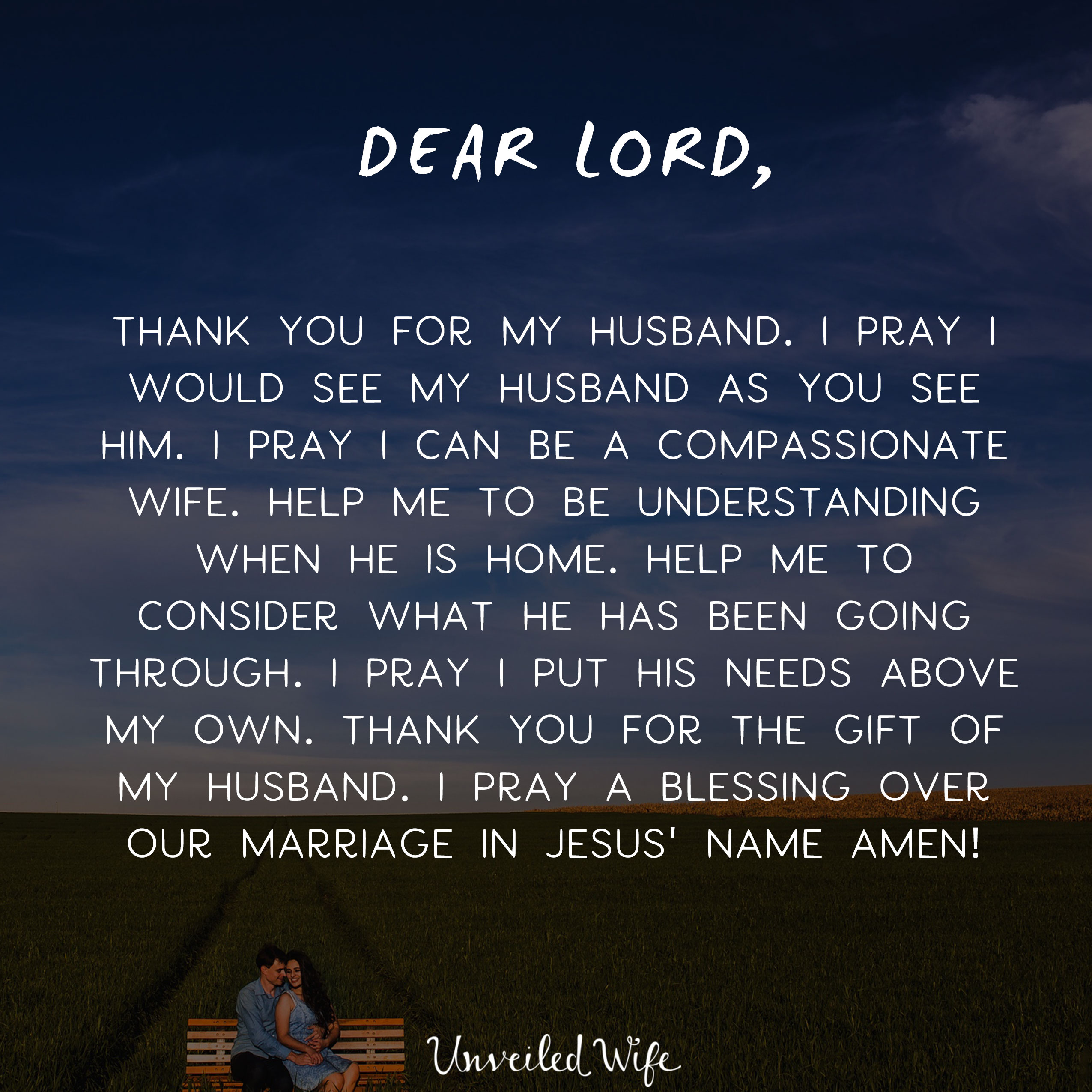Prayer: A Compassionate Wife