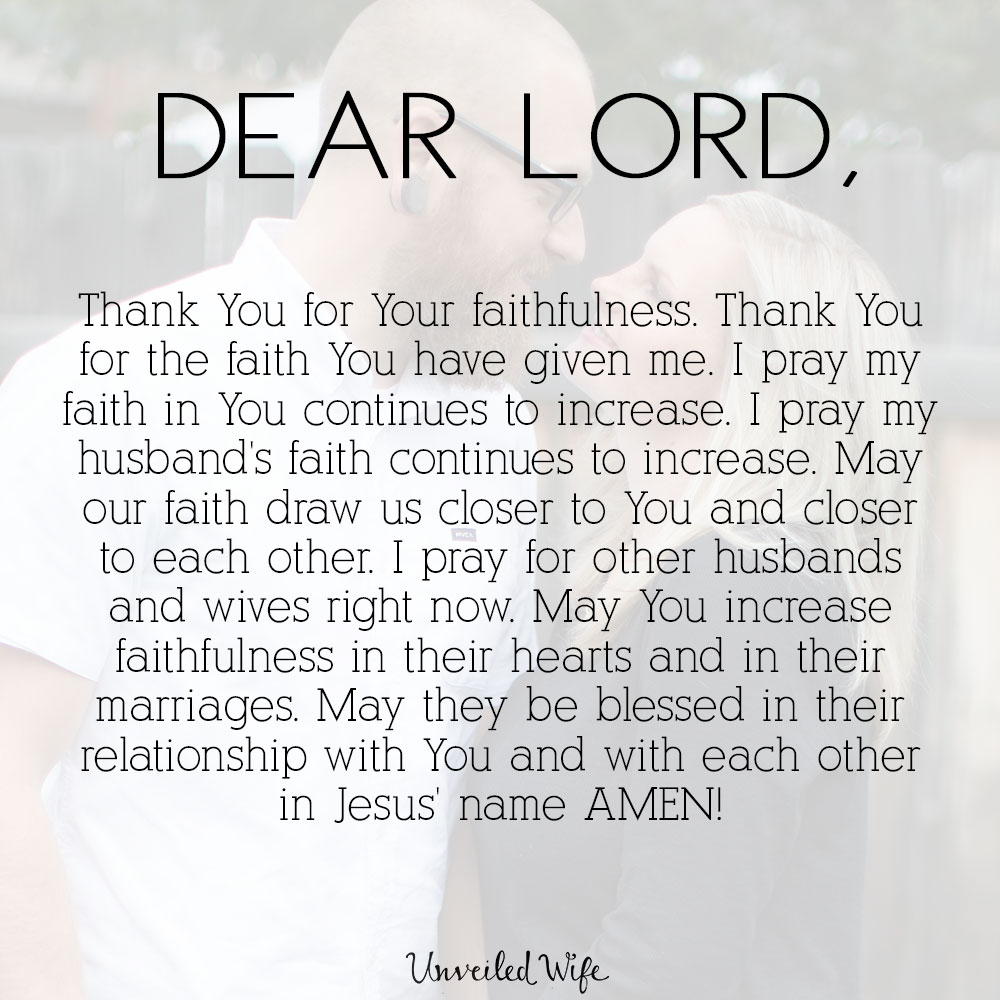 Prayer: Faithfulness