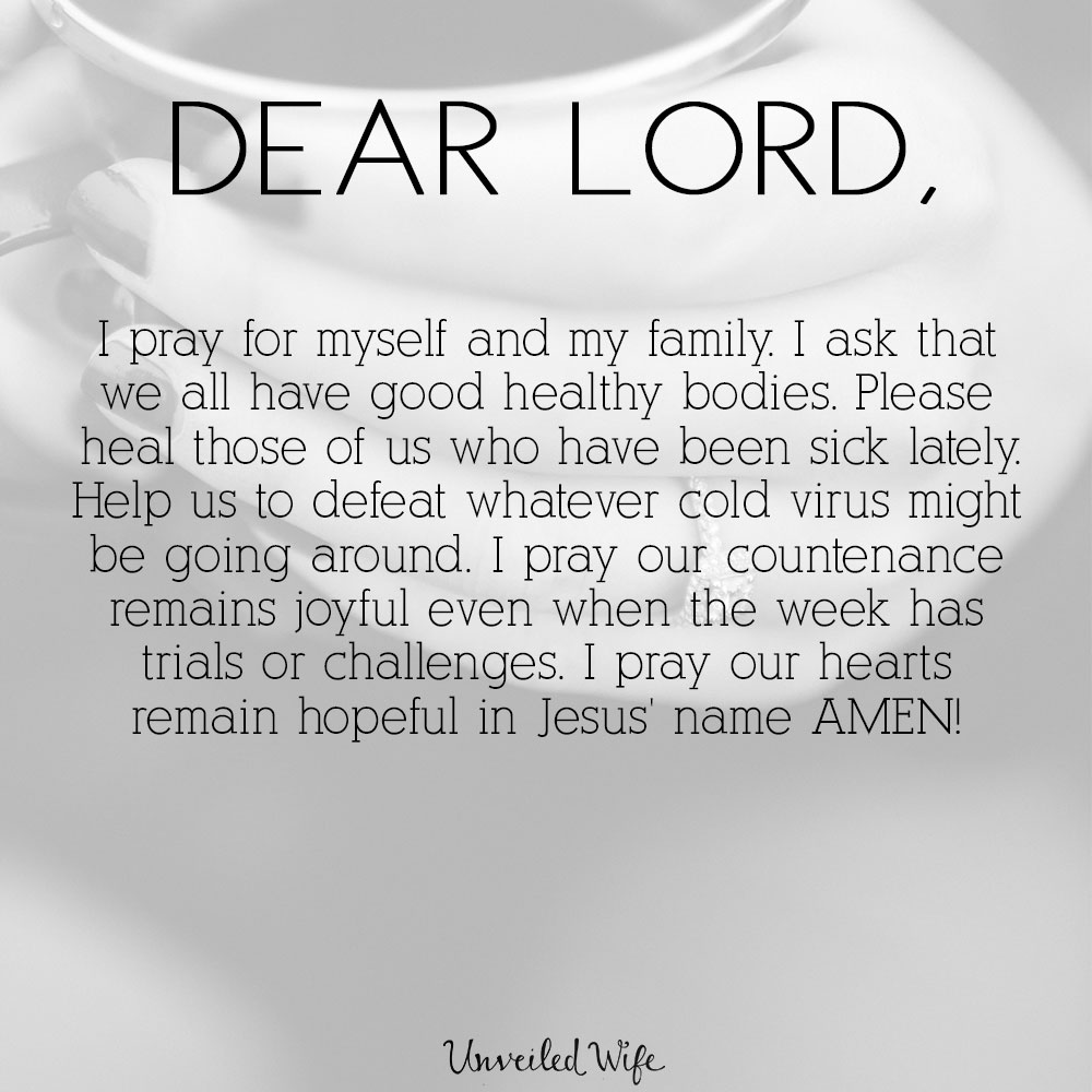 Prayer: Healing & Good Health