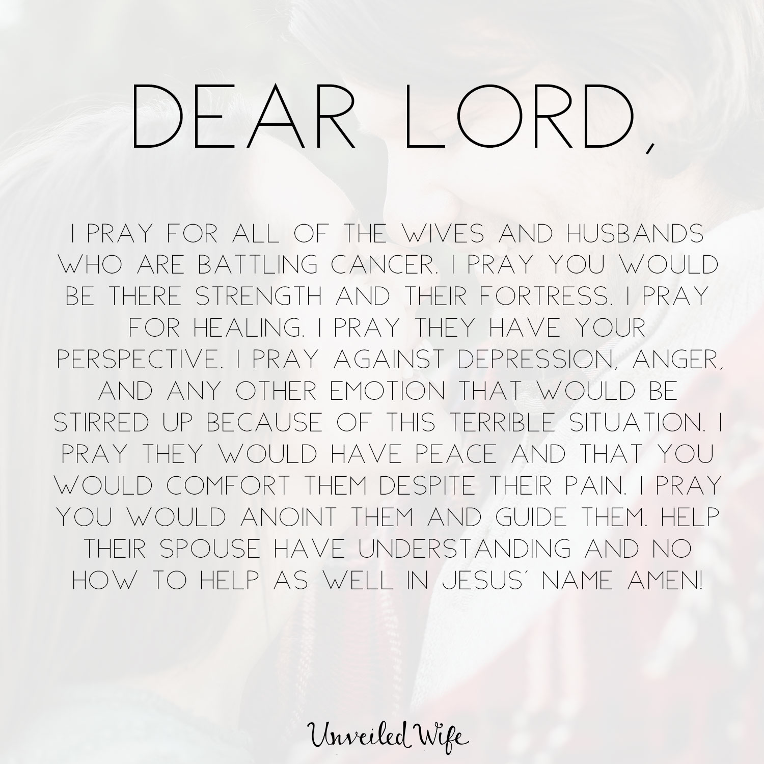 Prayer: Battling Cancer