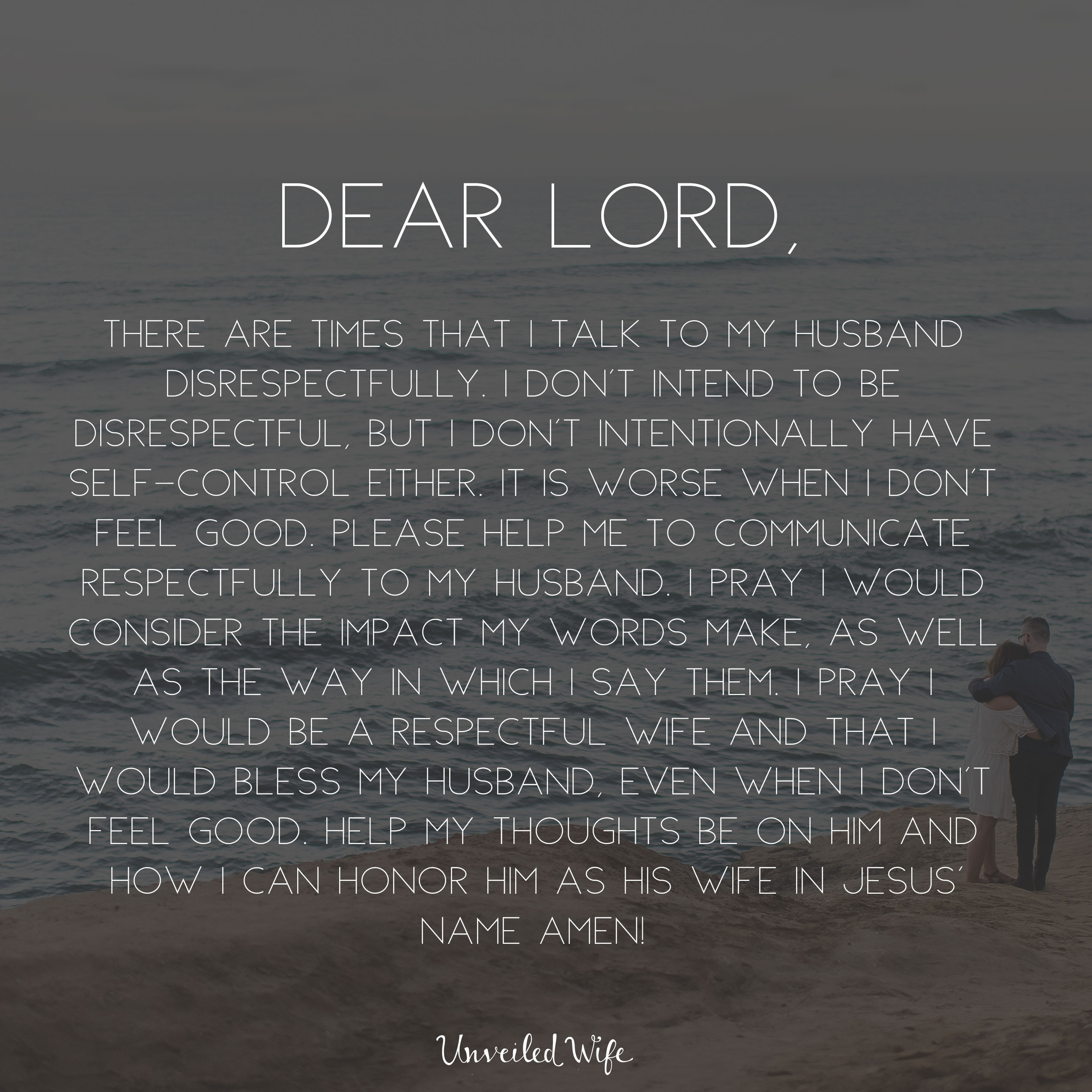 Prayer: How I Talk To My Husband