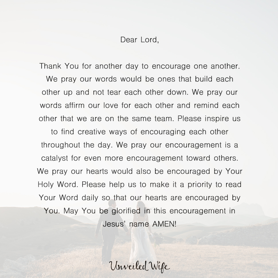 Prayer: Encouragement